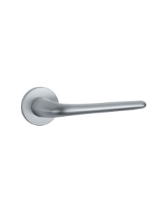 KLAMKA APRILE AZALIA ROZETA R SLIM 7MM SC - CHROM SATYNOWY