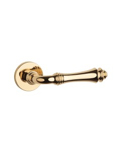 KLAMKA APRILE CAMELIA ROZETA R SLIM 7MM LG - ZŁOTY POLEROWANY 2