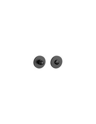 KLAMKA APRILE CYNIA ROZETA R SLIM 7MM BLACK - CZARNY MATOWY