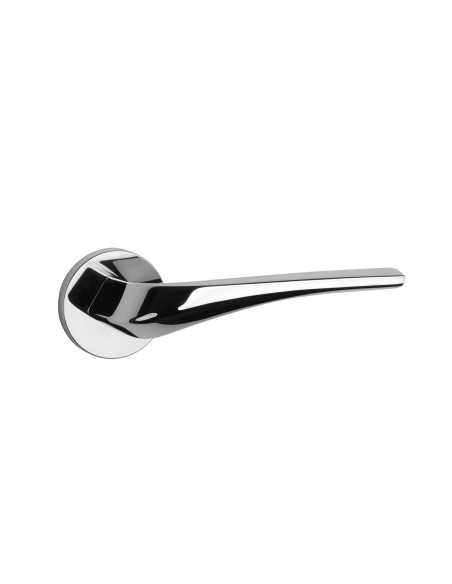 KLAMKA APRILE DALIA ROZETA R SLIM 7MM LC - CHROM POLEROWANY
