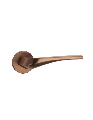 KLAMKA APRILE DALIA ROZETA R SLIM 7MM PN PVD - MIEDZIANY PVD