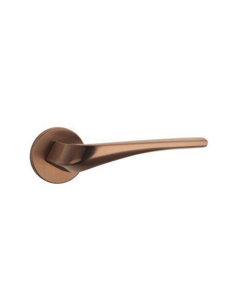 KLAMKA APRILE DALIA ROZETA R SLIM 7MM PN PVD - MIEDZIANY PVD