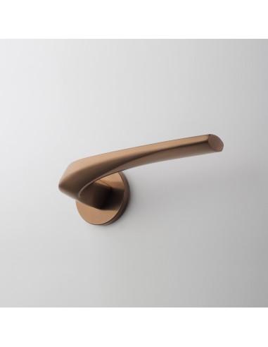 KLAMKA APRILE DALIA ROZETA R SLIM 7MM PN PVD - MIEDZIANY PVD