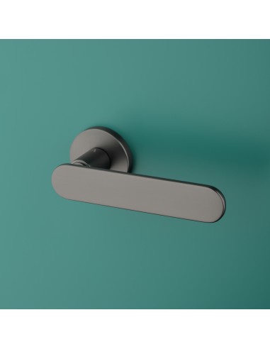 KLAMKA APRILE DEGLASIA ROZETA R SLIM 7MM GYM - GRAFIT