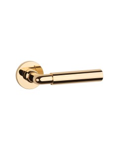 KLAMKA APRILE FICARIA ROZETA R SLIM 7MM LG - ZŁOTY POLEROWANY 2