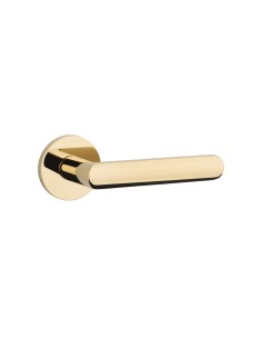 KLAMKA APRILE FRAGOLA ROZETA R SLIM 7MM GOLD PVD - ZŁOTY POLEROWANY PVD