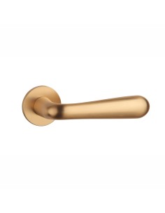 KLAMKA APRILE GARDENIA ROZETA R SUPER SLIM 5MM KG - ZŁOTY MATOWY 2