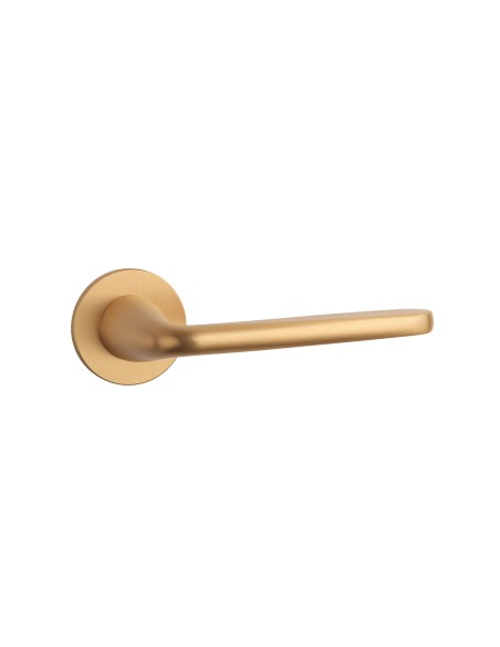 KLAMKA APRILE HIACYNTA ROZETA R SUPER SLIM 5MM KG - ZŁOTY MATOWY