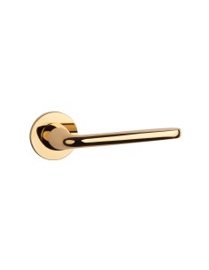 KLAMKA APRILE HIACYNTA ROZETA R SUPER SLIM 5MM LG - ZŁOTY POLEROWANY 2