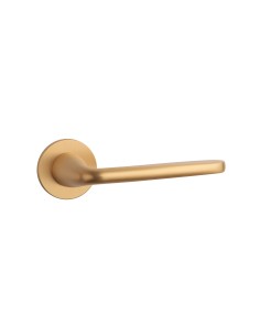 KLAMKA APRILE HIACYNTA ROZETA R SUPER SLIM 5MM KG - ZŁOTY MATOWY
