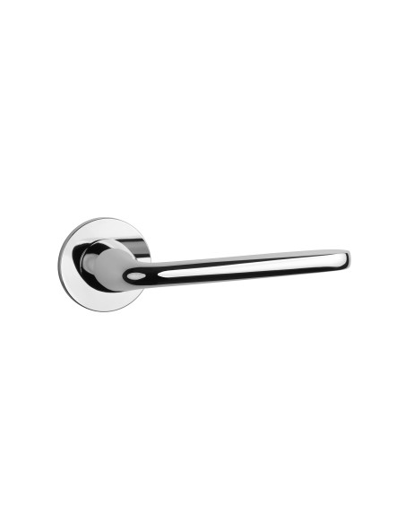 KLAMKA APRILE HIACYNTA ROZETA R SUPER SLIM 5MM LC - CHROM POLEROWANY