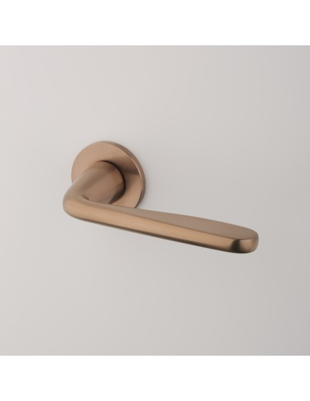 KLAMKA APRILE HIACYNTA ROZETA R SUPER SLIM 5MM PN PVD - MIEDZIANY PVD