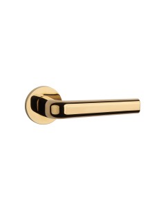 KLAMKA APRILE INULA ROZETA R SLIM 7MM GOLD PVD - ZŁOTY POLEROWANY PVD