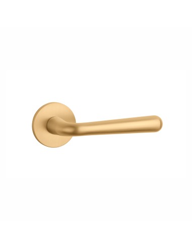 KLAMKA APRILE IRGA ROZETA R SLIM 7MM GOLD SATIN - ZŁOTY MATOWY