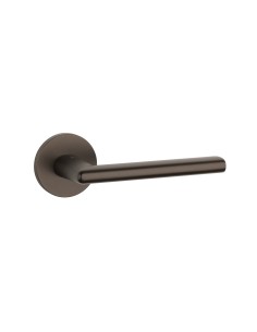 KLAMKA APRILE KALMIA ROZETA R SLIM 7MM BR - BRĄZOWY 2