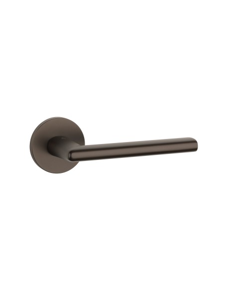KLAMKA APRILE KALMIA ROZETA R SLIM 7MM BR - BRĄZOWY