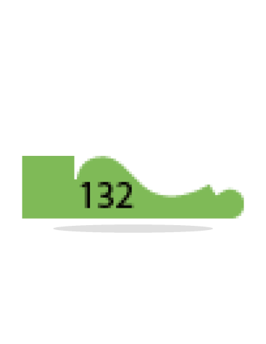 Opaski profilowane – 132 – 8 x 28 mm mm – widok produktu