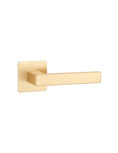 KLAMKA STERK KVADRAT 1760 ROZETA ULTRA SLIM 3MM MG - ZŁOTY MATOWY