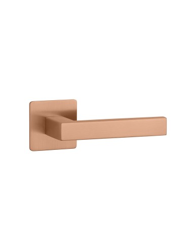 KLAMKA STERK KVADRAT 1760 ROZETA ULTRA SLIM 3MM PN PVD - MIEDZIANY PVD