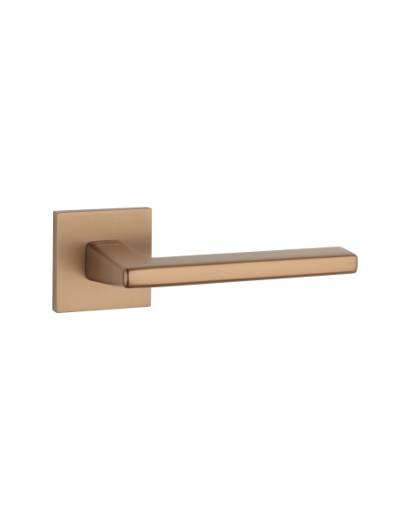 KLAMKA STILE ARTA ROZETA Q SLIM 7MM LIGHT BROWN - JASNY BRĄZOWY