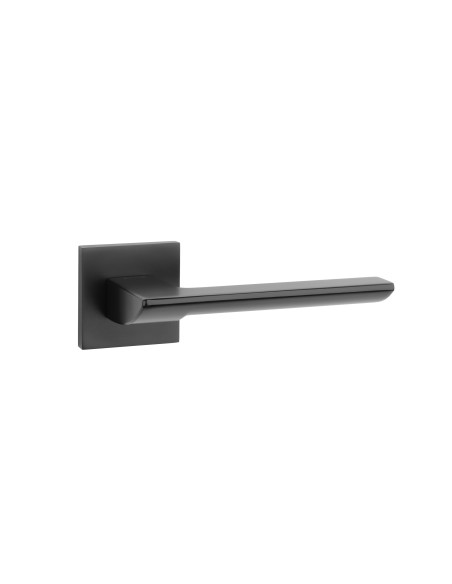 KLAMKA STILE BIRA ROZETA Q SLIM 7MM BLACK - CZARNY MATOWY