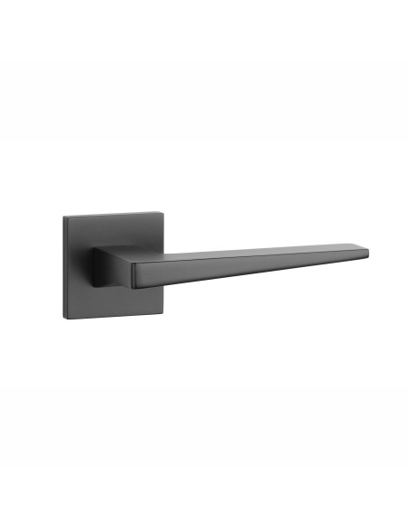 KLAMKA STILE EDA ROZETA Q SLIM 7MM BLACK - CZARNY MATOWY