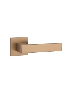 KLAMKA STILE HIRA ROZETA Q SLIM 7MM LIGHT BROWN - JASNY BRĄZOWY