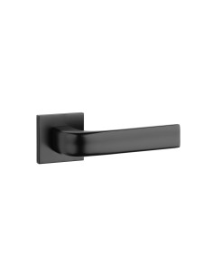 KLAMKA STILE JENA ROZETA Q SLIM 7MM BLACK - CZARNY MATOWY