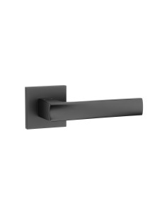 KLAMKA STILE LIMA ROZETA Q SLIM 7MM BLACK - CZARNY MATOWY