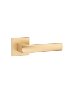 KLAMKA STILE LIMA ROZETA Q SLIM 7MM GOLD SATIN - ZŁOTY MATOWY