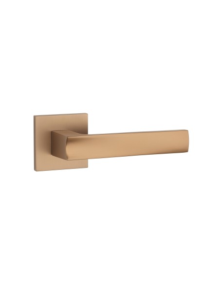 KLAMKA STILE LIMA ROZETA Q SLIM 7MM LIGHT BROWN - JASNY BRĄZOWY