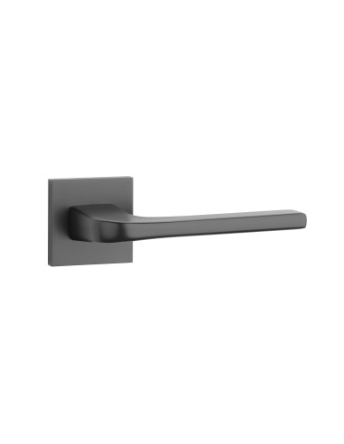 KLAMKA STILE NAKA ROZETA Q SLIM 7MM BLACK - CZARNY MATOWY