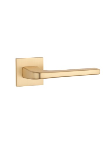 KLAMKA STILE NAKA ROZETA Q SLIM 7MM GOLD SATIN - ZŁOTY MATOWY