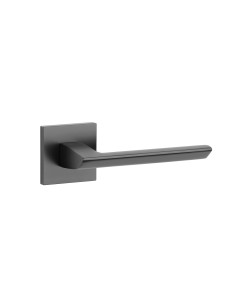 KLAMKA STILE OGA ROZETA Q SLIM 7MM BLACK - CZARNY MATOWY