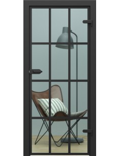 PORTA GLASS SZYBA PRZEZROCZYSTA Z MALOWANYMI SZPROSAMI