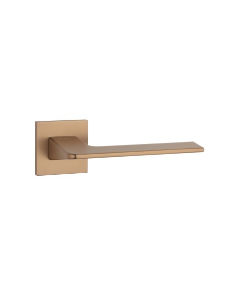 KLAMKA STILE OMA ROZETA Q SLIM 7MM LIGHT BROWN - JASNY BRĄZOWY