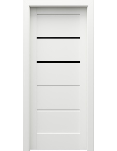 PORTA VERTE HOME MODEL G.2 Z CZARNĄ SZYBĄ