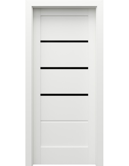 PORTA VERTE HOME MODEL G.3 Z CZARNĄ SZYBĄ