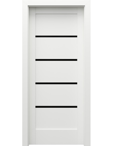 PORTA VERTE HOME MODEL G.4 Z CZARNĄ SZYBĄ