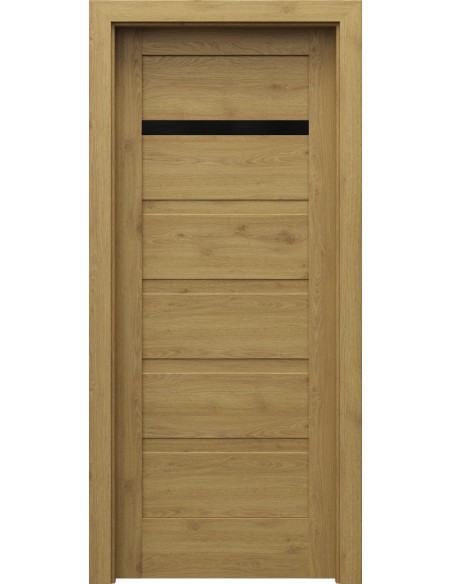 PORTA VERTE HOME MODEL H.1 Z CZARNĄ SZYBĄ