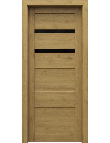 PORTA VERTE HOME MODEL H.2 Z CZARNĄ SZYBĄ