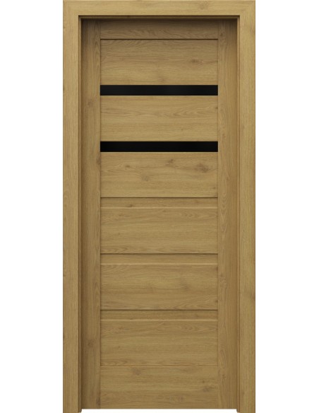 PORTA VERTE HOME MODEL H.2 Z CZARNĄ SZYBĄ