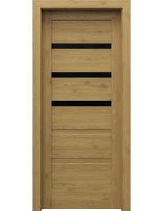 PORTA VERTE HOME MODEL H.3 Z CZARNĄ SZYBĄ