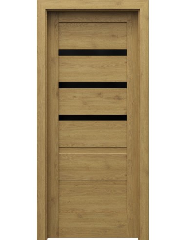 PORTA VERTE HOME MODEL H.3 Z CZARNĄ SZYBĄ