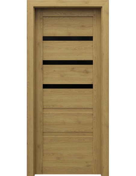 PORTA VERTE HOME MODEL H.3 Z CZARNĄ SZYBĄ