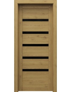 PORTA VERTE HOME MODEL H.5 Z CZARNĄ SZYBĄ