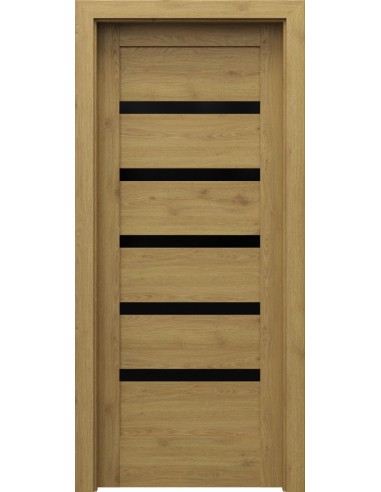 PORTA VERTE HOME MODEL H.5 Z CZARNĄ SZYBĄ