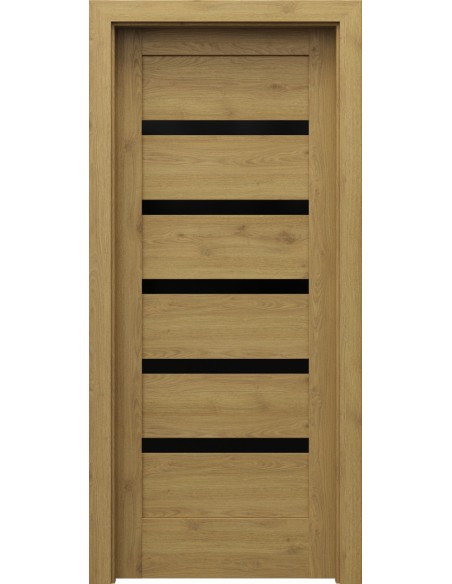 PORTA VERTE HOME MODEL H.5 Z CZARNĄ SZYBĄ