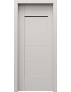 PORTA VERTE PREMIUM MODEL E.1 Z CZARNĄ SZYBĄ