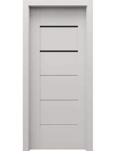PORTA VERTE PREMIUM MODEL E.2 Z CZARNĄ SZYBĄ